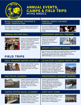 Annual Events, Camps and Field Trips Flyer Thumbnail