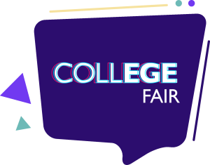 College Fair Logo with thought bubble
