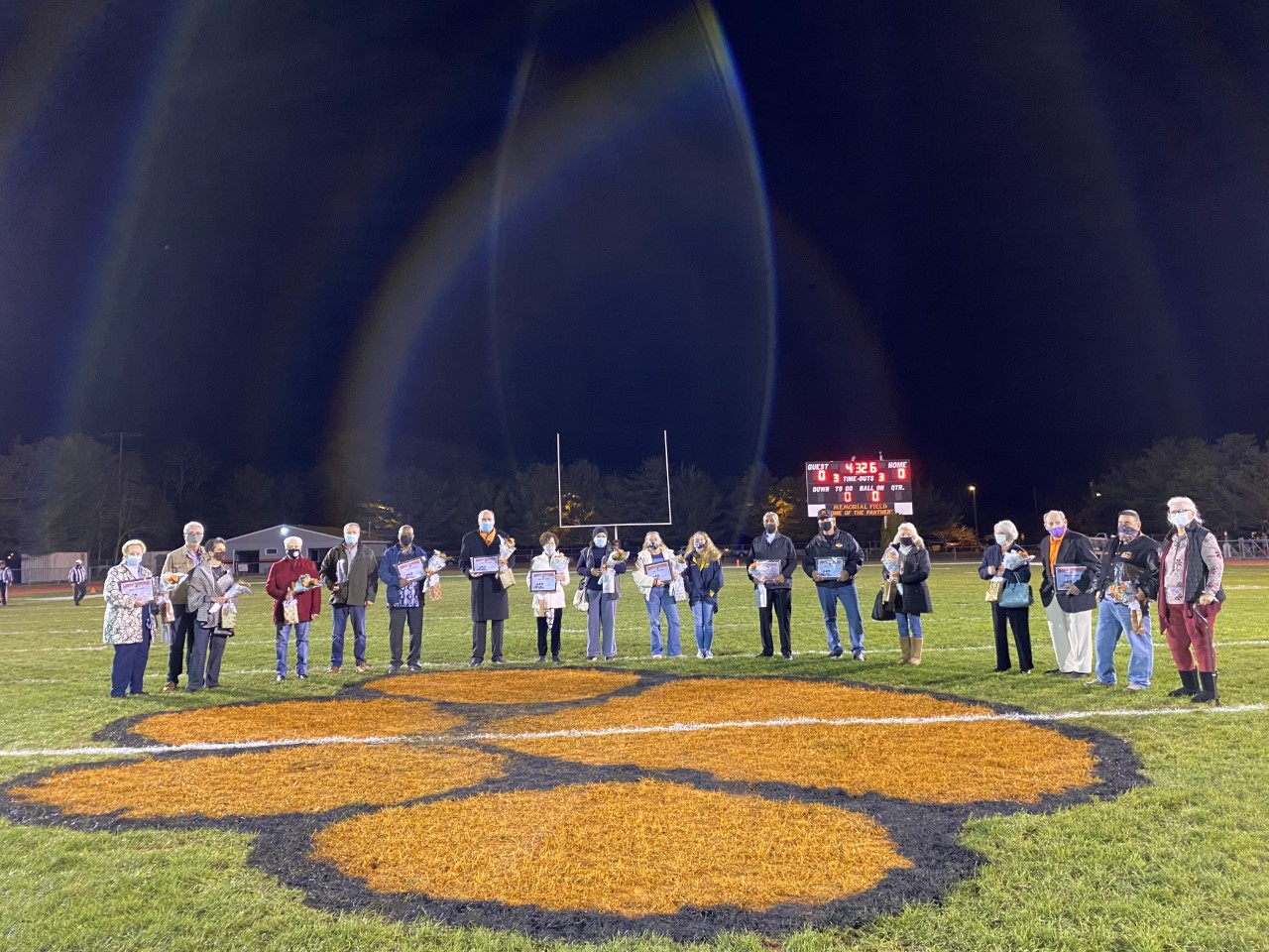 Hall of Fame on Middle Township School District Football Field
